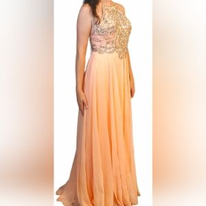 Camille La Vie Prom Pageant Dress Gown Sequin *PLEASE READ